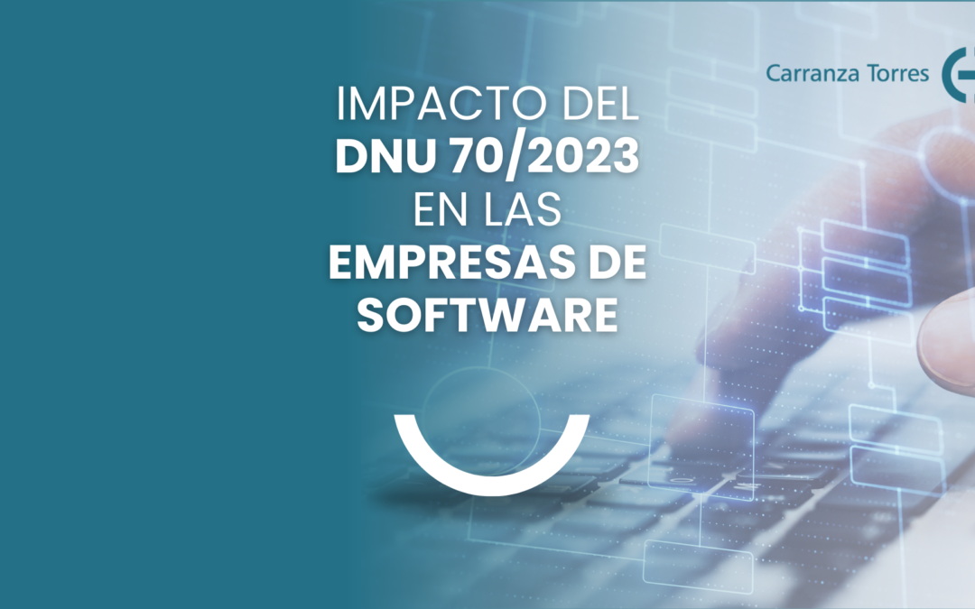 Impacto del DNU en las empresas de software.